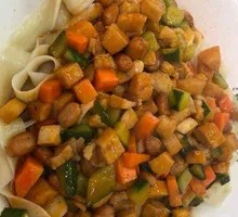 Kung Pao Chicken Noodles