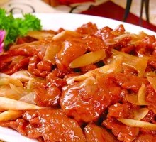 Scallion Stir-Fried Lamb