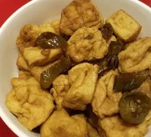 Fried tofu pouch