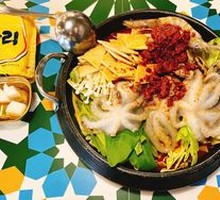 章鱼海鲜豆腐火锅
