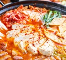 五花肉泡菜火锅