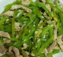 辣子肉丝盖饭
