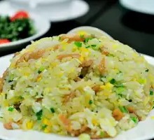 Egg and Pork Stir-Fried Rice