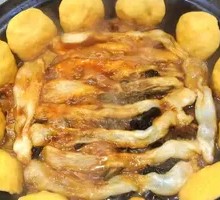 Stewed Goose in Iron Pot