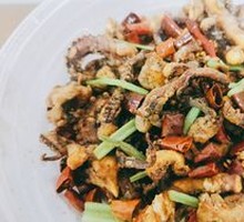 Stir-Fried Squid Rings