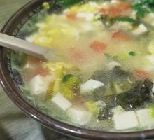 Tofu Egg Drop Soup
