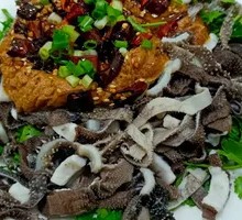 麻酱拌百叶