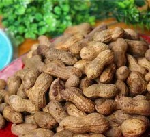 煮带皮鲜花生