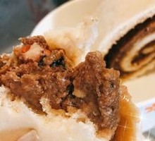 西湖道蟹籽蟹腿肉包