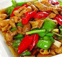Spicy Pepper and Pig Intestines