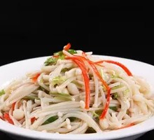 Mixed Enoki Mushrooms