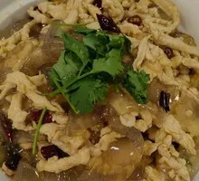 Shredded Chicken Salad Noodles