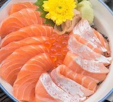 Pan-Seared Salmon Donburi