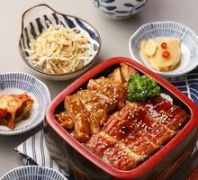 Eel with Teriyaki Chicken Rice