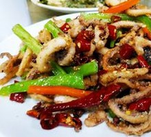 Stir-Fried Squid Rings