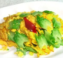 Bitter Melon with Eggs