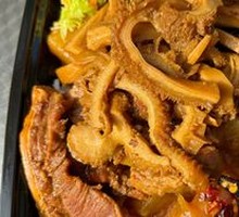 Beef and Ox Tripe Rice