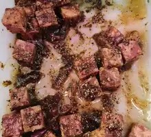 Black Pepper Beef Cubes