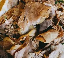 Thin Sliced Beef in Small Dish