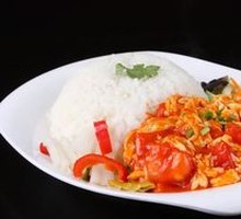 Tomato and Egg Fried Rice