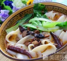 板面十米线混煮