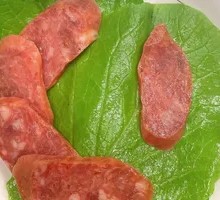 Sweet Cantonese Sausage Slices