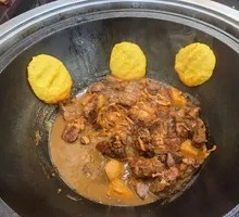 Stewed Chicken in Iron Pot