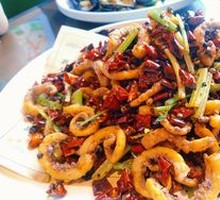 Stir-Fried Squid Rings