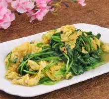 Spinach and Egg Stir-Fry