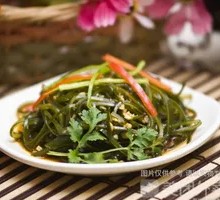 Cold-mixed kelp strands