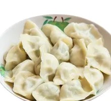 Chinese cabbage and pork dumplings