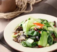Bamboo Shoots and Baby Bok Choy Stir-Fry