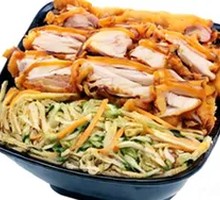 Honey-glazed Crispy Chicken Rice Bowl