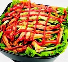 Tomato Roast Meat Rice Bowl