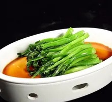 Steamed Ningxia Kale with White Sauce