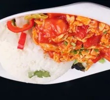 Tomato and Egg Fried Rice