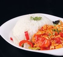 Tomato and Egg Fried Rice