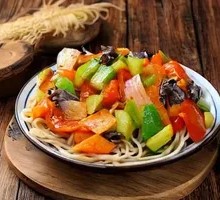 Xinjiang Noodles with Sauce