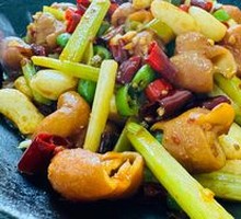 Spicy Pork Intestines Stir-fry
