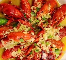蒜蓉龙虾中