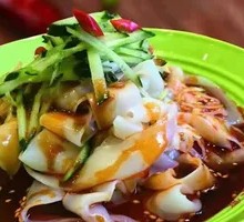 Rice Noodles in Cold Sauce