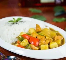 Curry Chicken Rice