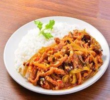 Fish-Flavored Shredded Pork Rice