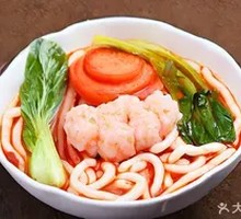 Shrimp Dumpling with Potato Noodles