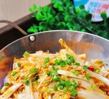 Spicy Pot-Braised Baby Bok Choy