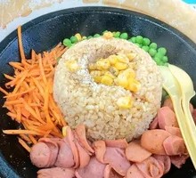 火腿铁板饭