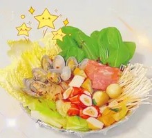 锡纸培根花甲红薯粉