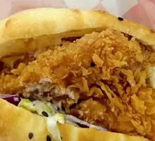 Spicy Chicken Leg Burger