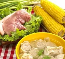 Corn and Pork Dumplings