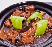 Braised Pork Ribs with Rice
